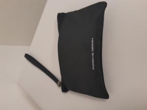 BLACK TRAVEL CASE - PORSCHE DESIGN - CONTAINING TRAVEL KIT