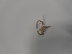 CS500/2024  STAINLESS STEEL SILVER RING
