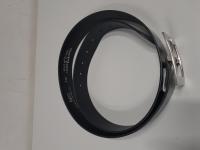 BLACK LEATHER BELT - BONPRIX COLLECTION