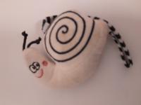 CHILD STUFFED TOY SNAIL SHAPED