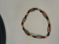 COLOURED BEADS BRACELET