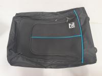 BLACK SOFT TROLLEY BAG