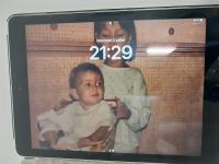 BLACK TABLET WITH BLACK OLD COVER