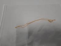 CS365/2024 THIN GOLD-COLORED NECKLACE