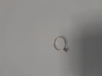 CS370/2024 SILVER RING WITH SIMILAR DIAMOND