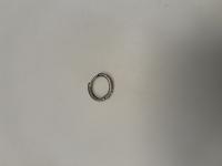 CS479/2024 SILVER COLORED EARRING WITH GLITTER