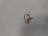 CS500/2024  STAINLESS STEEL SILVER RING