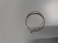 CS636/2024 SILVER SINGLE EARRING