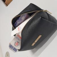CS839/2024 MOSCHINO BLACK SMALL MAKE UP CASE CONTAINING MEDICINES