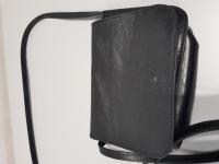 CS945/2024 BLACK SMALL LEATHER BAG