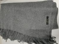 CS973/2024 GREY WOOL SCARF BY ZARA