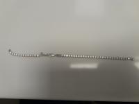 cs2117/2026 silver tennis bracelet  broken